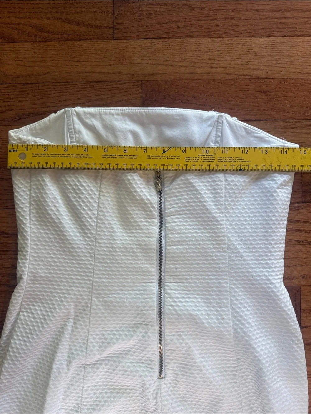 Lilly Pulitzer white strapless dress size XS - Picture 8 of 12